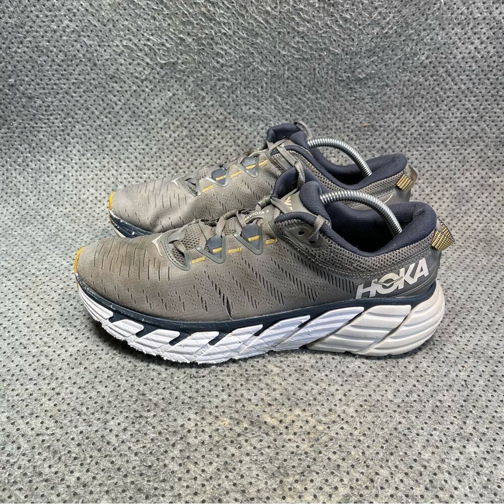 Hoka One One Gaviota 3 Grey Running Shoes Size 10.5 Men’s